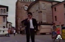 Luca Pes nella rubrica "Antefatti" di Antenna 3 Veneto (1989)